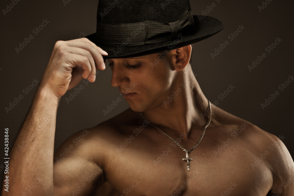 Muscular young man Muscular young man