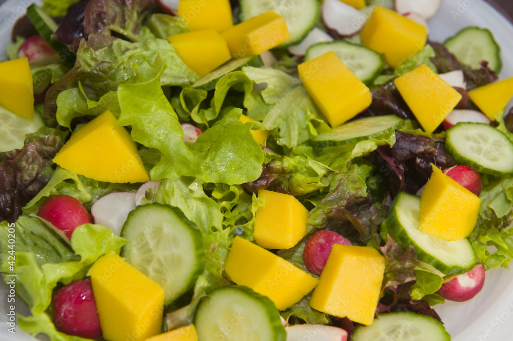 Salad with mango Salad with mango