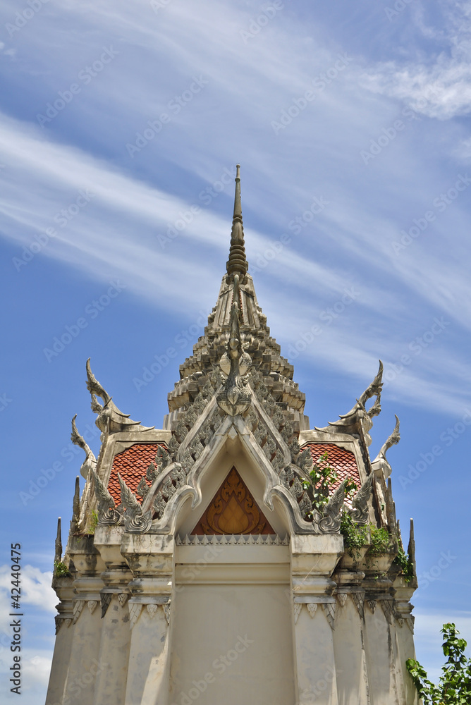 Fototapeta premium Beautiful of Buddhist temple , 