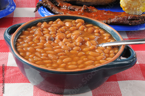 Принти на полотні Boston baked beans