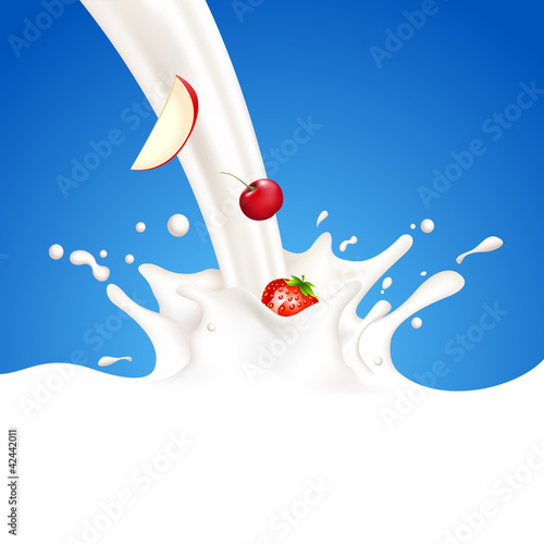 Fruit and Milk