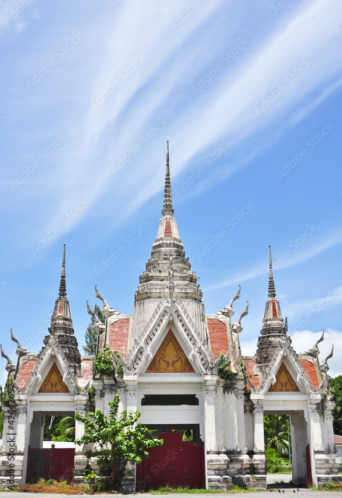 Fototapeta premium Beautiful of Buddhist temple , 