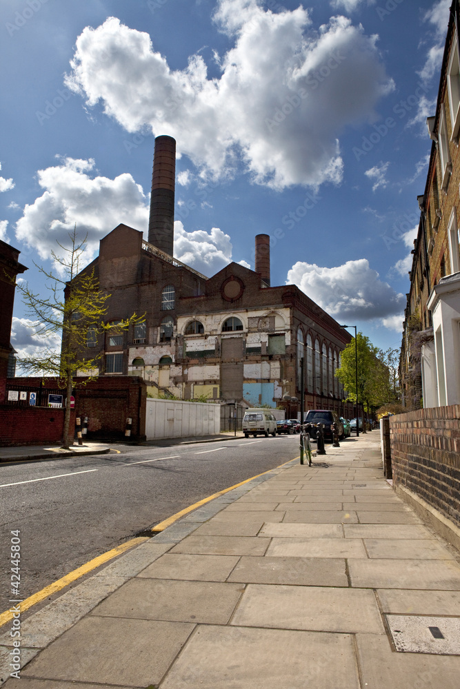 Obraz premium Lots Road Power Station in Chelsea