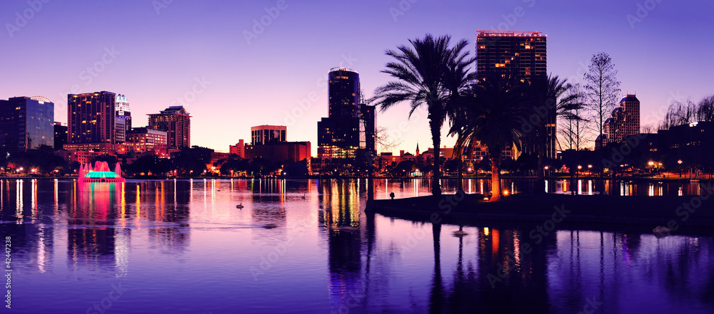 Fototapeta premium Orlando silhouette