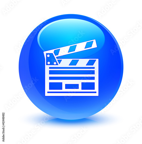 Cinema Clip Blue Button