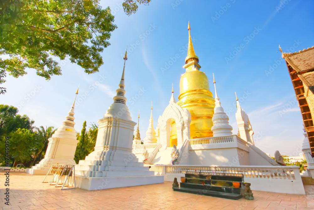 Naklejka premium Thai Pagoda.