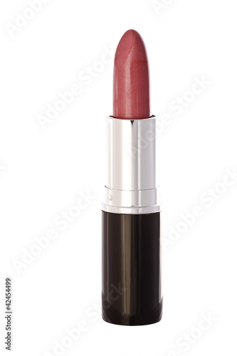 Lipstick on white background