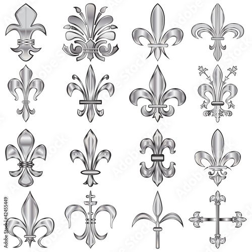 Fleur-de-lis set
