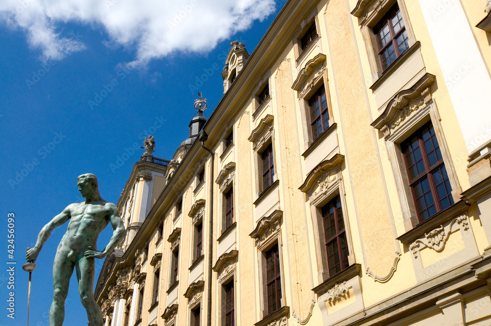 Obraz premium Universität - Breslau - Polen