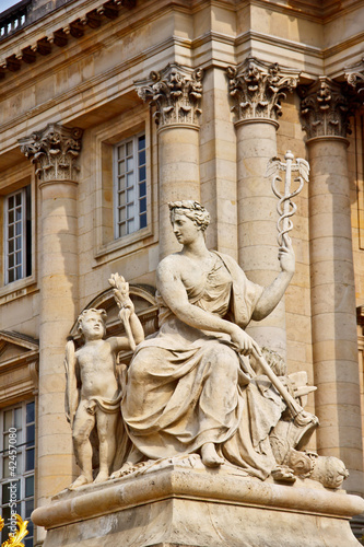 marble sculpture at Versailles palace near Paris, France