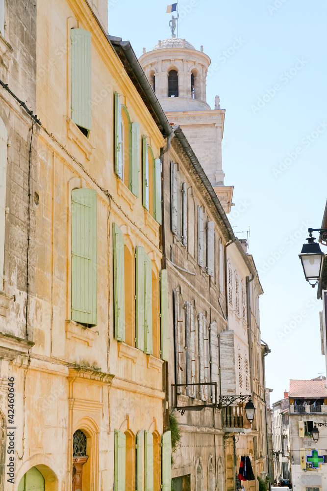 street in town Arles, France
