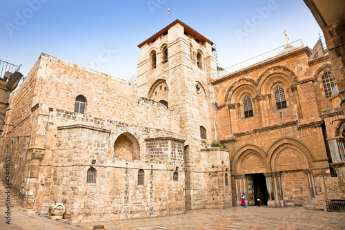 Slika na platnu Church Of The Holy Sepulchre.Jerusalem.Israel