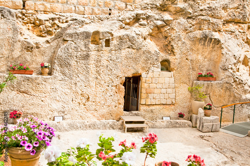 Fotografie, Obraz Garden Tomb in Jerusalem, Israel