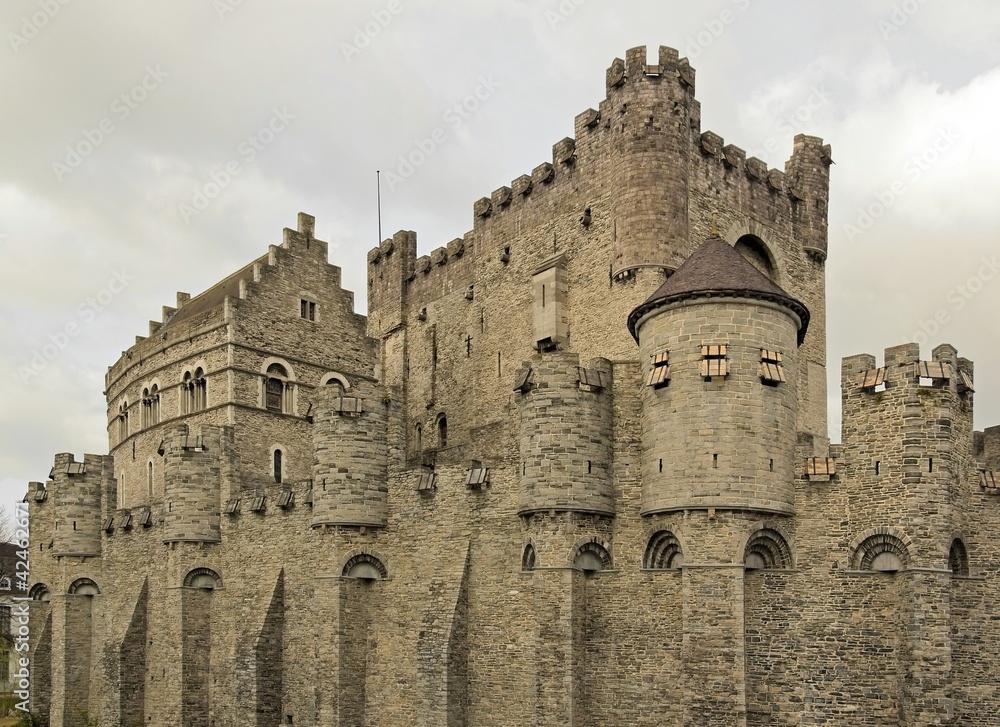 chateau des Comtes 1180 (Gent Belgique Flandres)