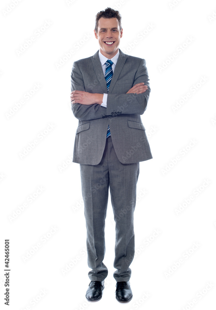 Full length shot of an entrepreneur Full length shot of an entrepreneur