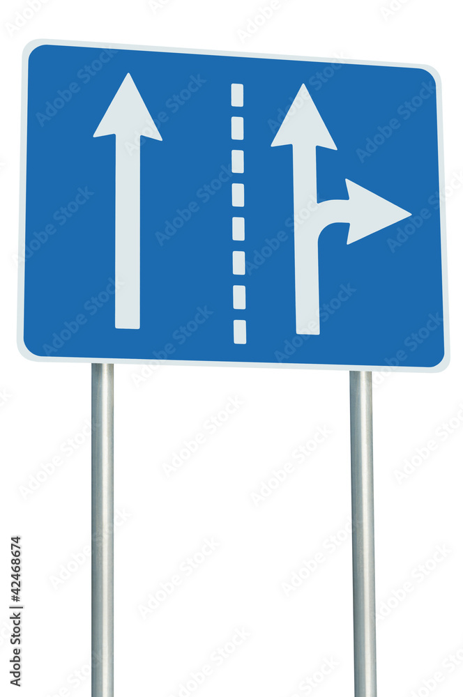 Appropriate traffic lanes at crossroads junction, right turn Appropriate traffic lanes at crossroads junction, right turn