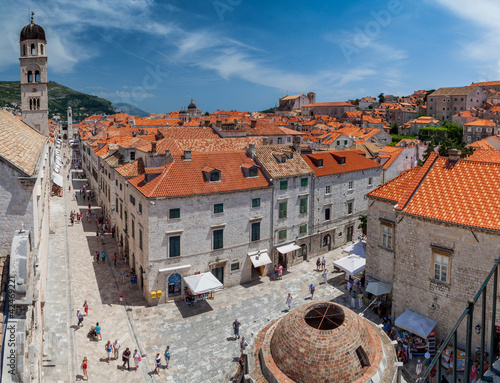 Main street of Dubrovnik's old town