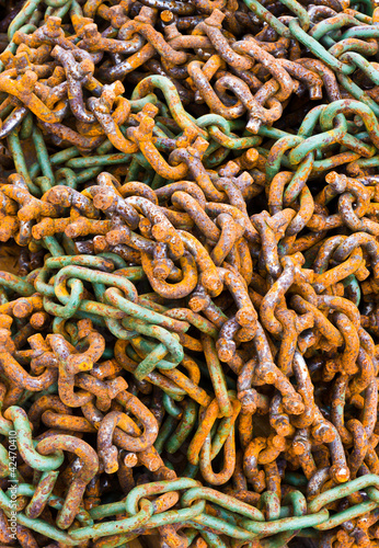 rusty chain