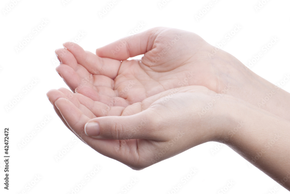 Hands holding nothing Hands holding nothing