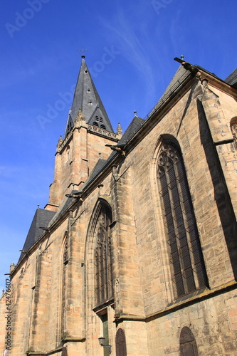 Lutherische Pfarrkirche in Marburg