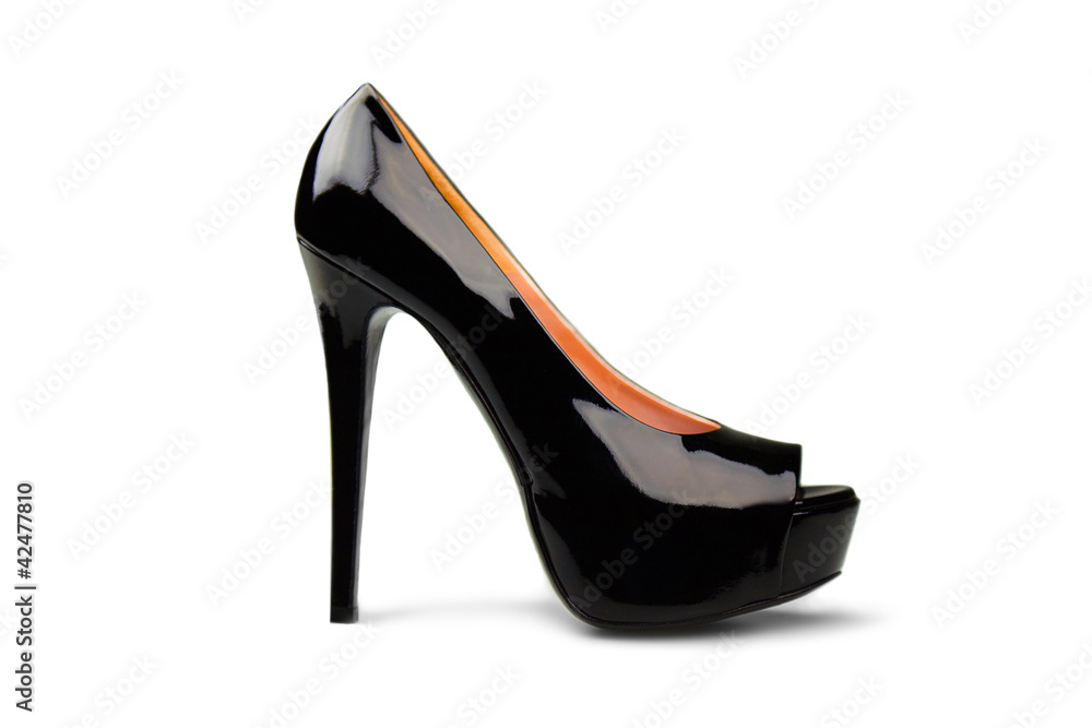 Black female shoe-2 Black female shoe-2