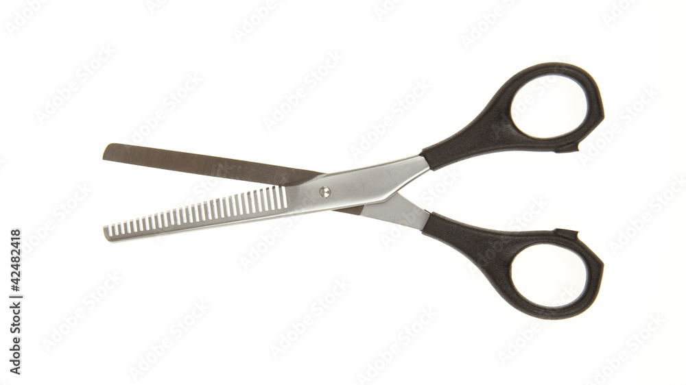 Scissors (barber), isolated Scissors (barber), isolated