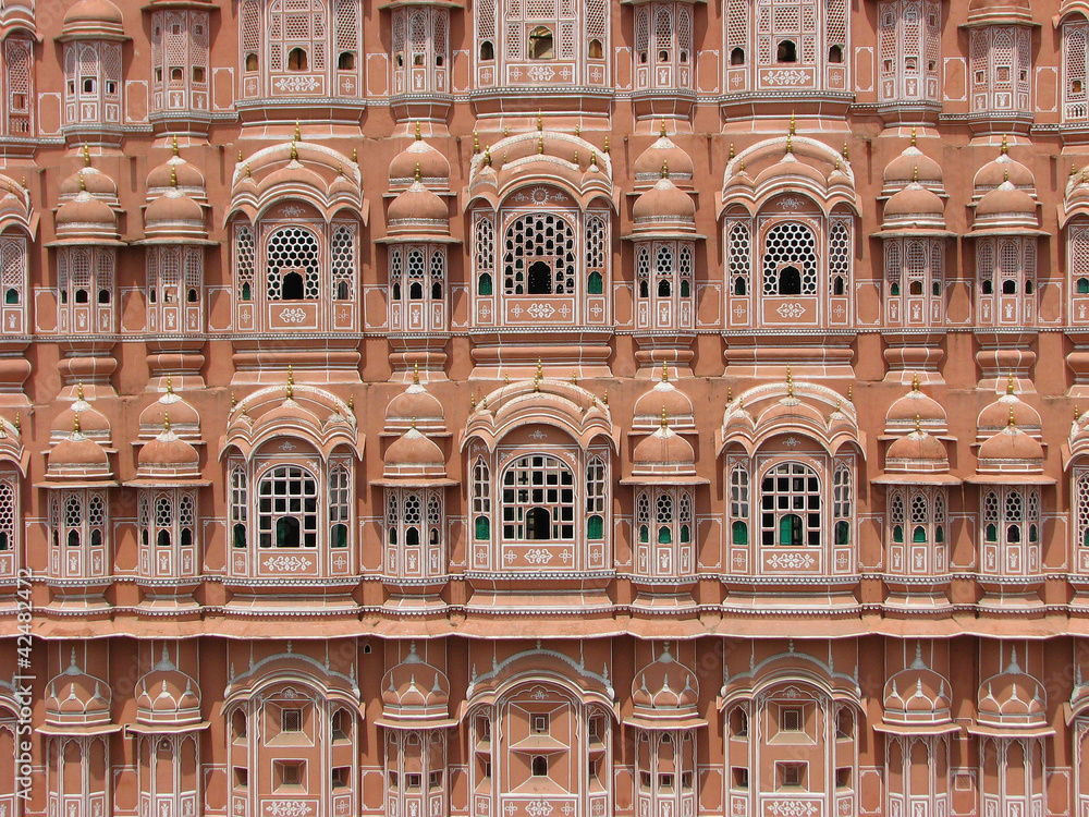 Inde - Jaipur (Hawa Mahal)