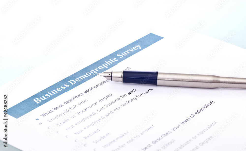 Business demographic survey Business demographic survey