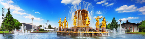 Fountain of Friendship of Peoples. Moscow,ENEA.