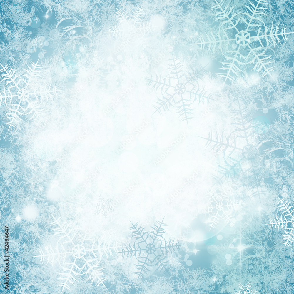 Winter Festive Christmas Background