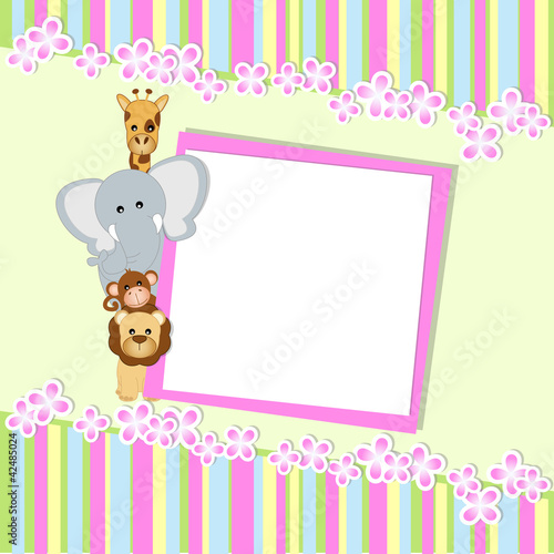 baby shower - bambina - place your text