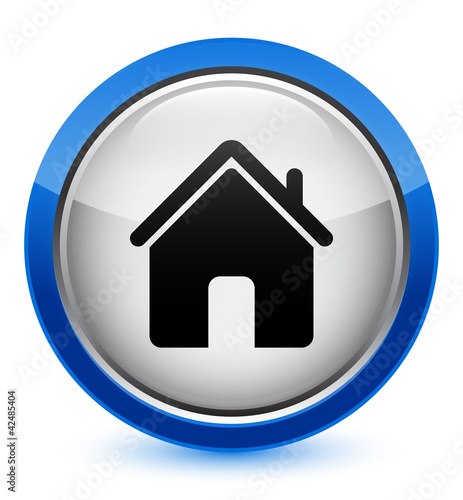 Home blue button