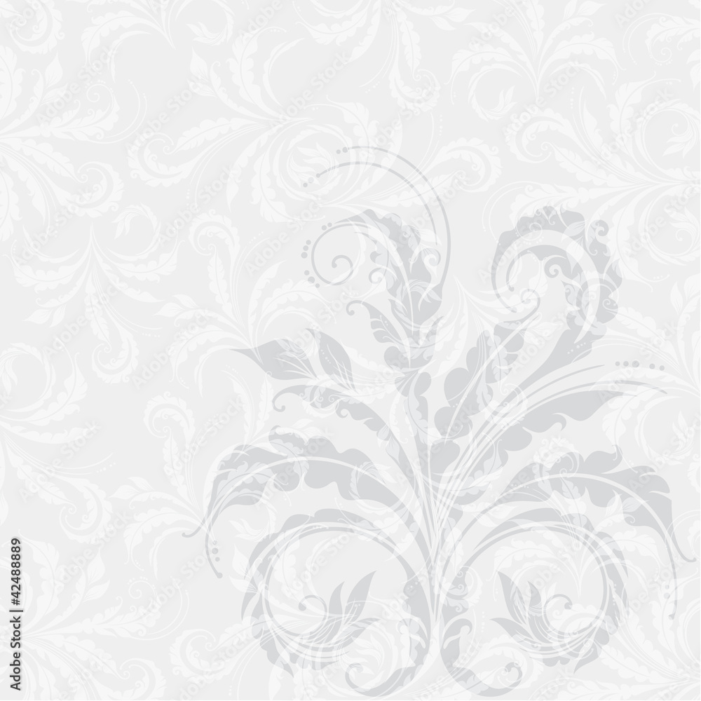 Decorative floral background Decorative floral background