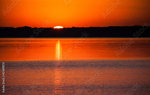 Sunrise at Lake Geneva