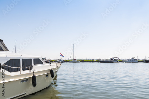 Yacht in Volendam