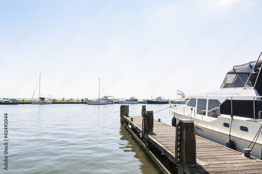 Yacht in Volendam