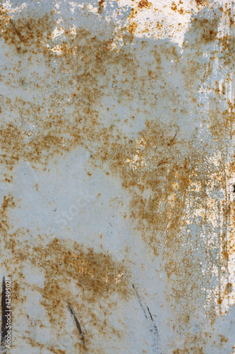 old rusty metallic background