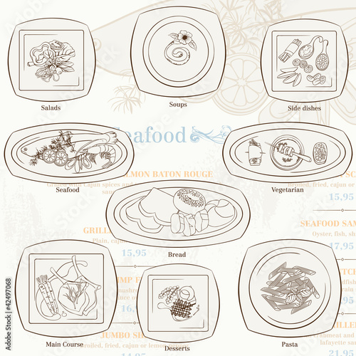 Restaurant Menu Card