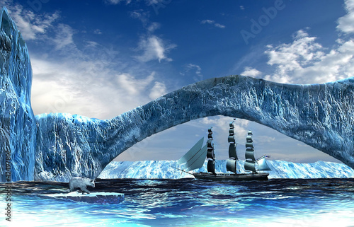 Fototapeta Arctic adventure