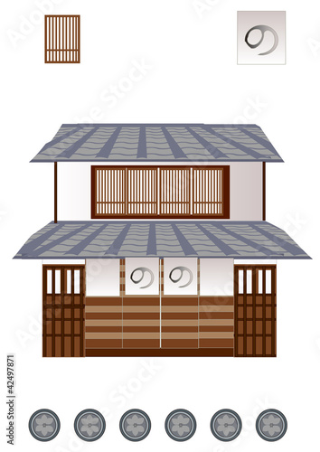 江戸の家　japanese old house