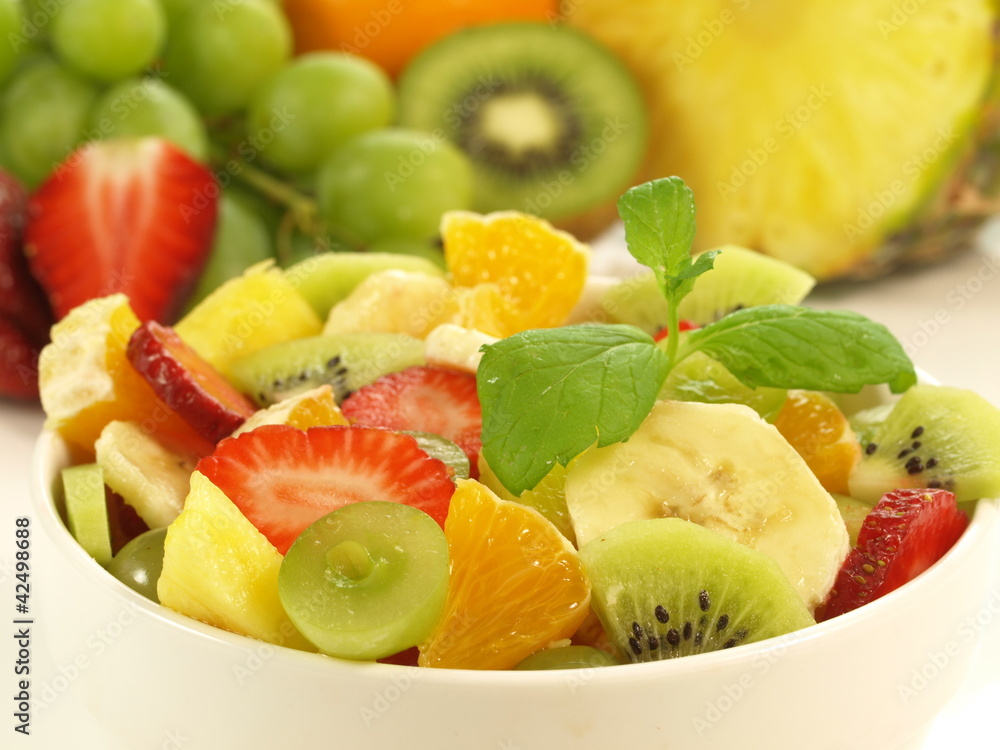 Healthy fruit salad for breakfast Healthy fruit salad for breakfast