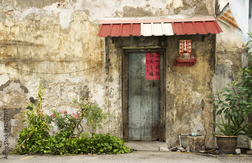 Old Door  George Town  Penang  Malaysia