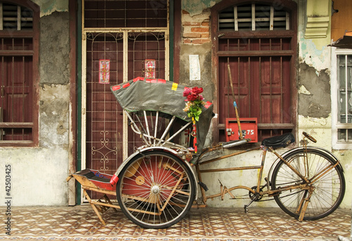 Old Trishaw, George Town, Penang