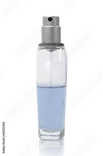 Bottle of perfume isolated