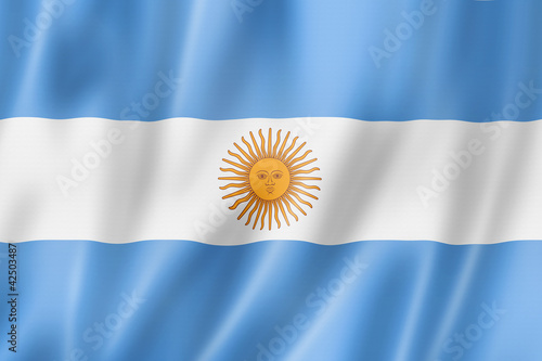Argentinian flag photo