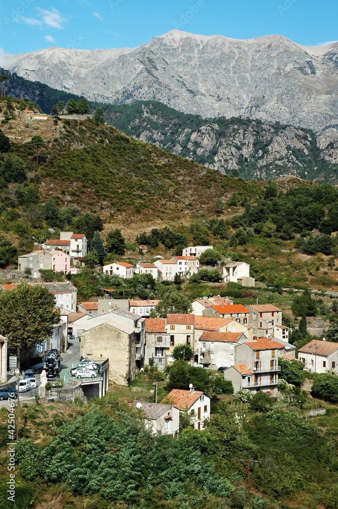 Vivario village, Corsica