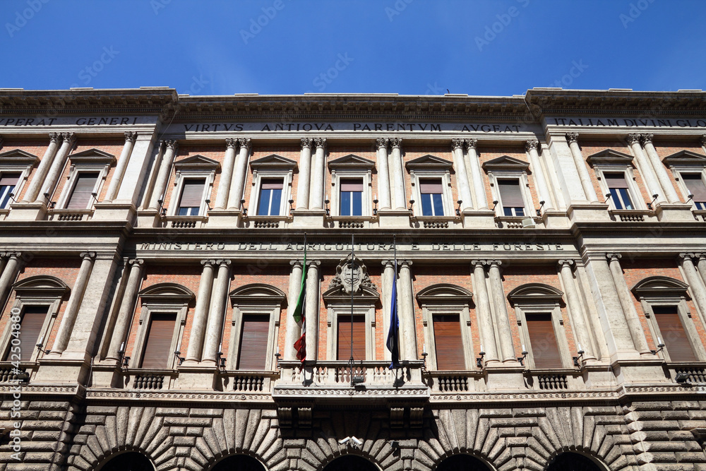 Rome, Italy - Ministry of Agriculture and Forestry
