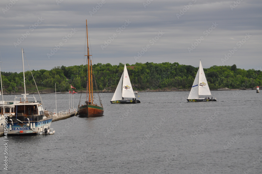 Obraz premium oslo, norvegia