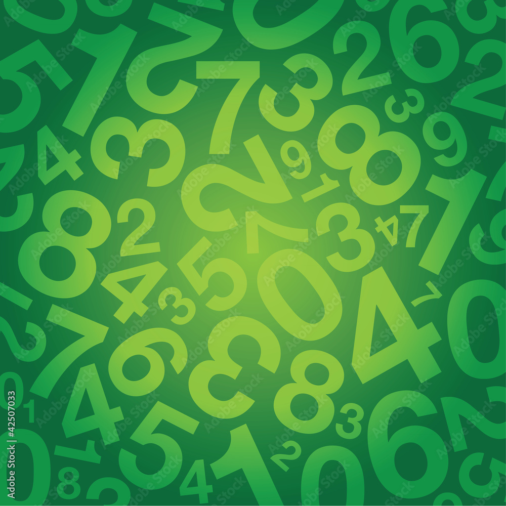 green number background green number background
