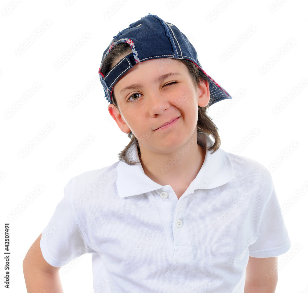 Portrait of emotionally boy. Portrait of emotionally boy.